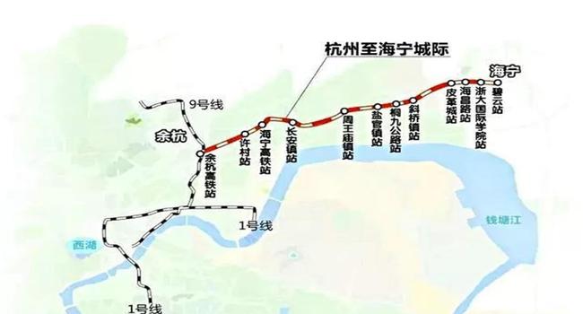 杭海城际铁路开通进入“倒计时”！从海宁到余杭仅25分钟