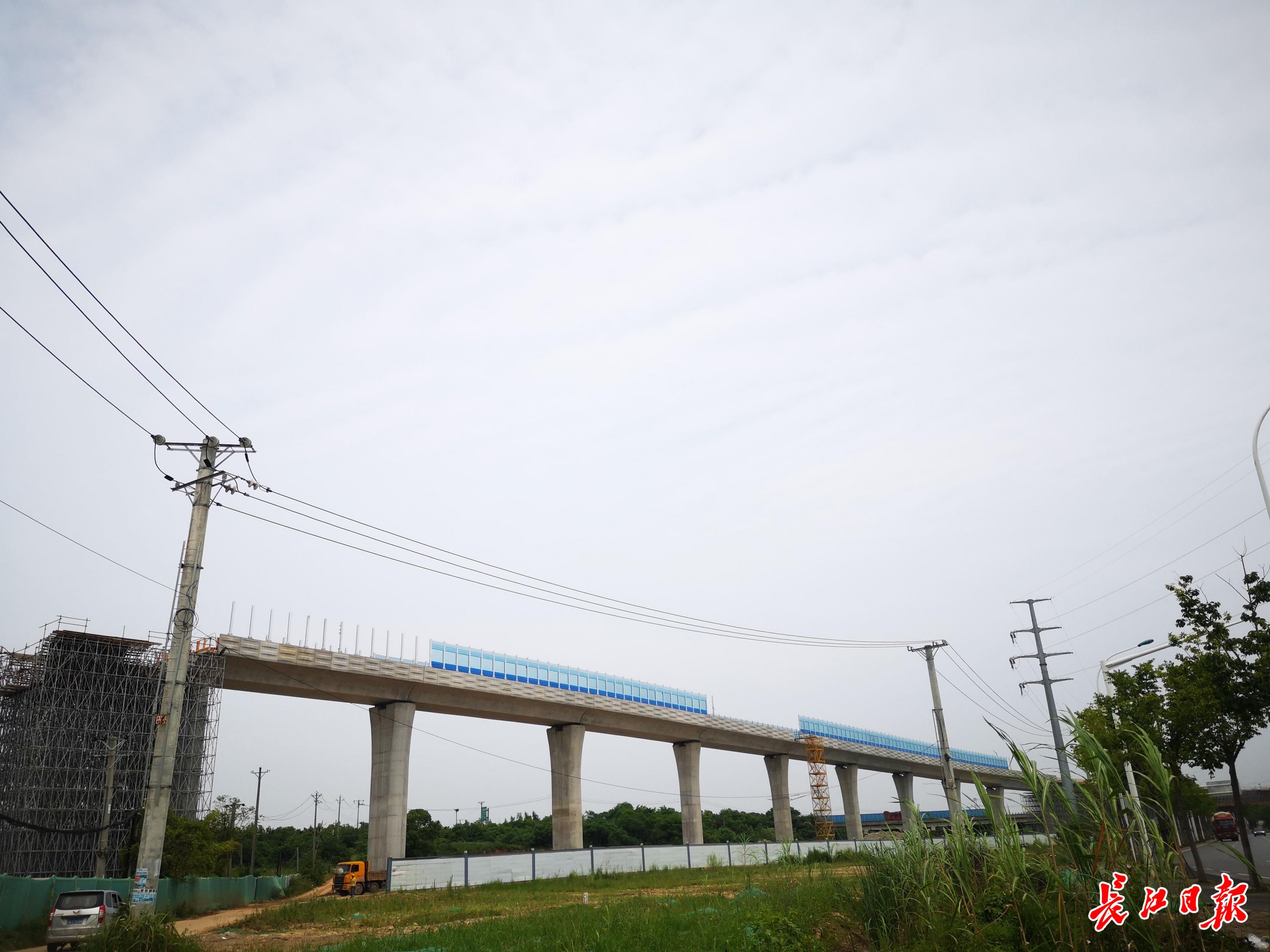武汉地铁16号线下月将全线贯通，“S”型最难高架区间即...