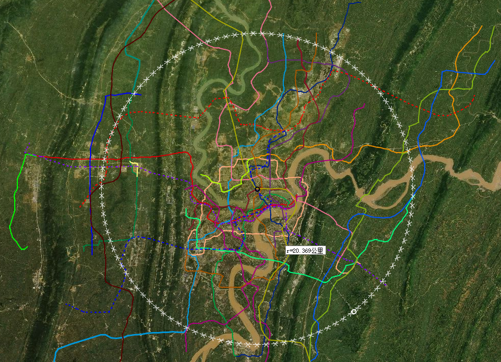 重庆轨道交通超级齐全