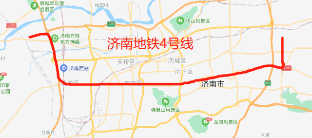 济南地铁4号线详细站点位置！