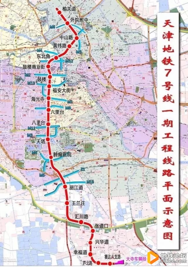 天津地铁7号线海光寺站主体围护施工