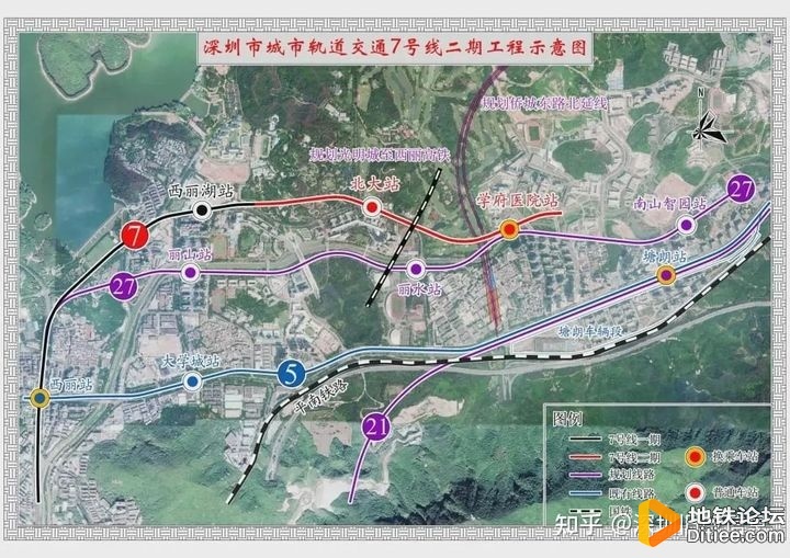 深圳地铁7号线二期（东延）已经开工建设