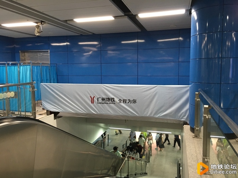 珠江新城站正升级改造，出入口将恢复全部互通