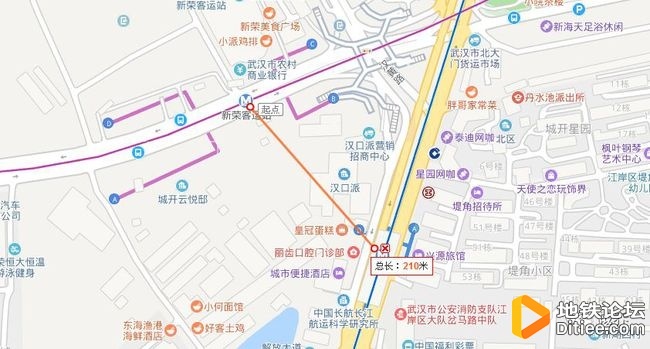 武汉地铁21号线新荣客运站与1号线新荣站站内换乘有变？