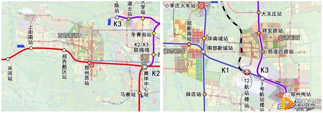 郑州地铁快线K1启动招标，总体线路规划疑似有变
