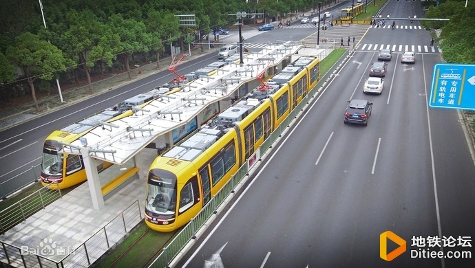 上海松江新城计划今年建设有轨电车T2西延伸，明年开工建...