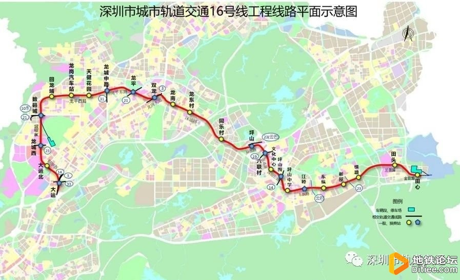 深圳地铁16号线主体结构完成99%