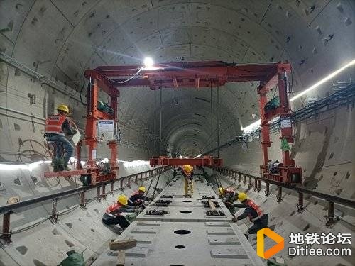 广州地铁22号线首通段轨行区移交运营调试