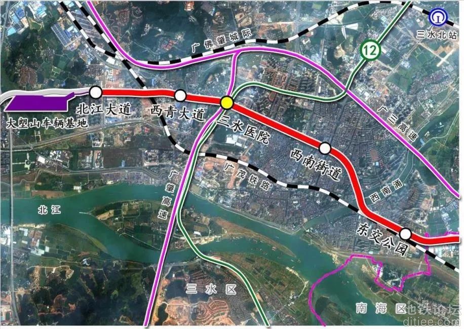 佛山地铁4号线大塱山停车场规划方案及深化研究招标