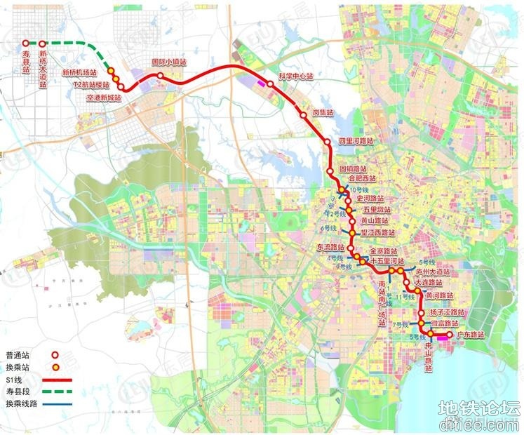 合肥地铁S1号线计划11月底开建