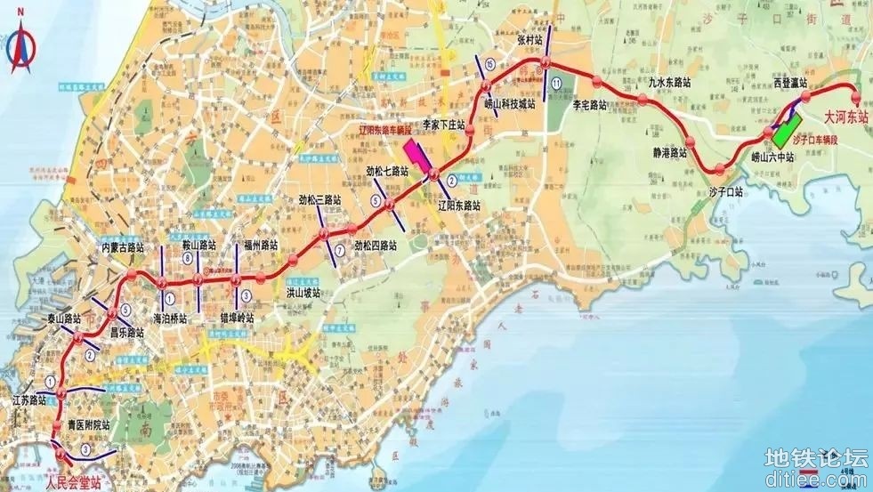 青岛地铁4号线又一隧道区间双线贯通