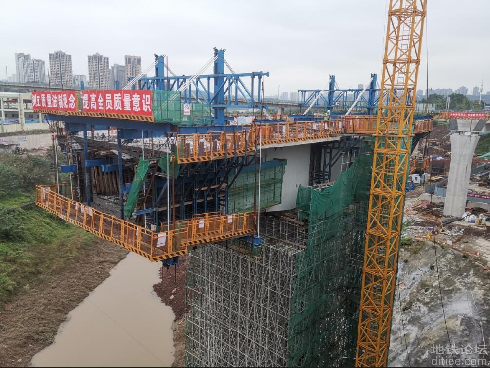 李家沱复线桥2021.5.16修建进度（不定期更新）