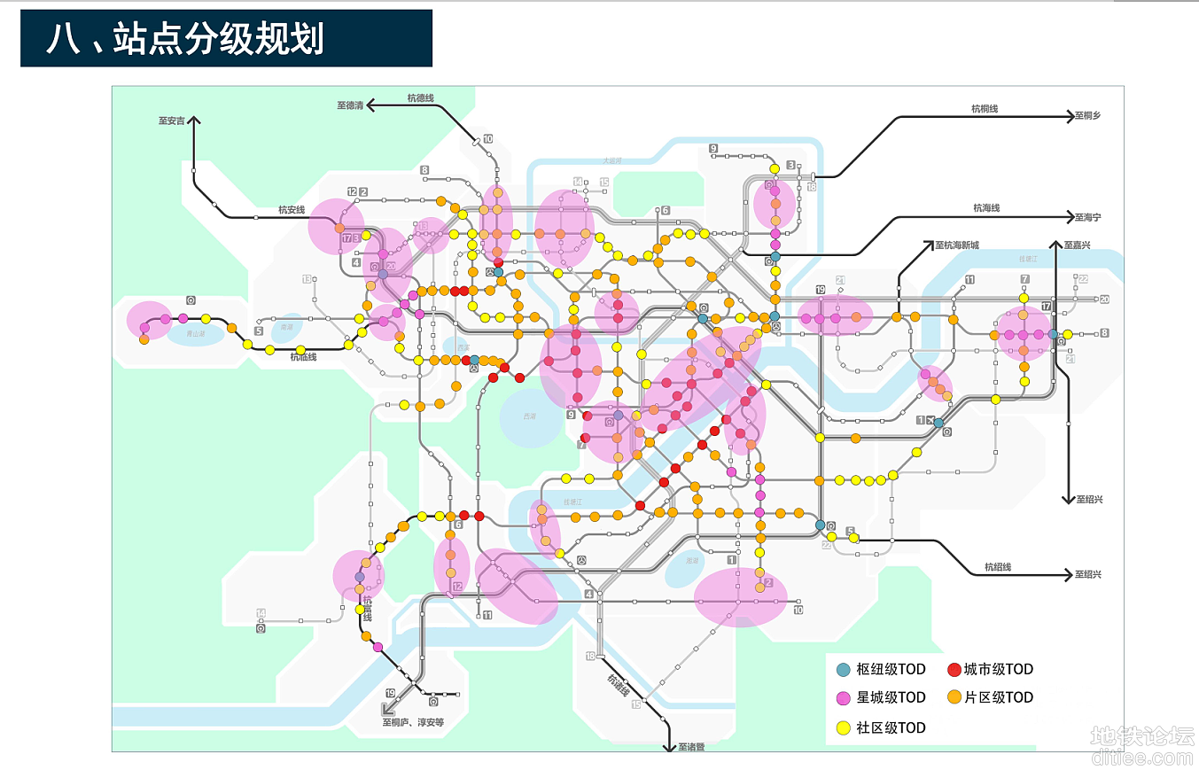 杭州市轨道交通TOD综合利用专项规划（草案）