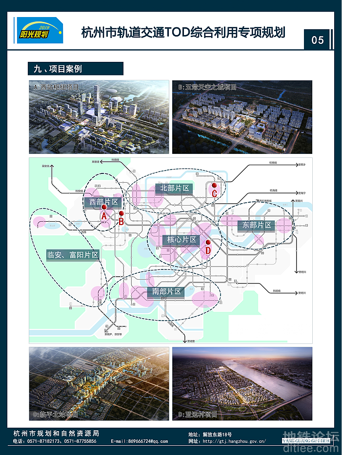 杭州市轨道交通TOD综合利用专项规划（草案）