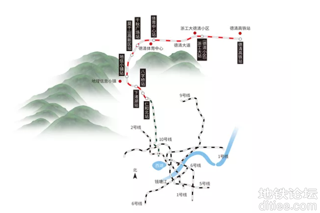 杭州至德清市域铁路工程可行性研究报告正式获批