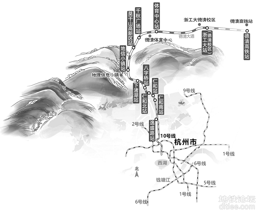 杭州至德清市域铁路工程可行性研究报告正式获批