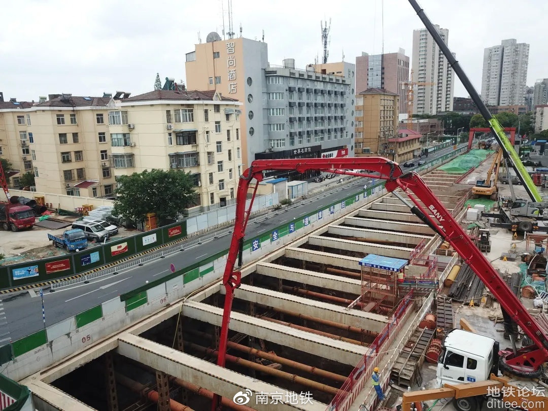 南京在建地铁线路最新进展发布