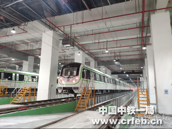 杭州地铁4号线二期工程勾庄车辆段顺利通过单位工程验收