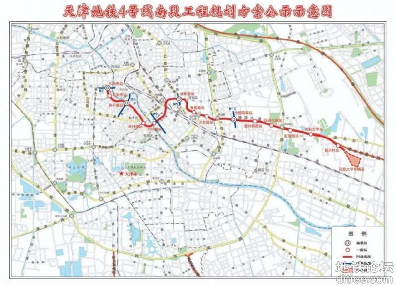 天津地铁4号线即将开通