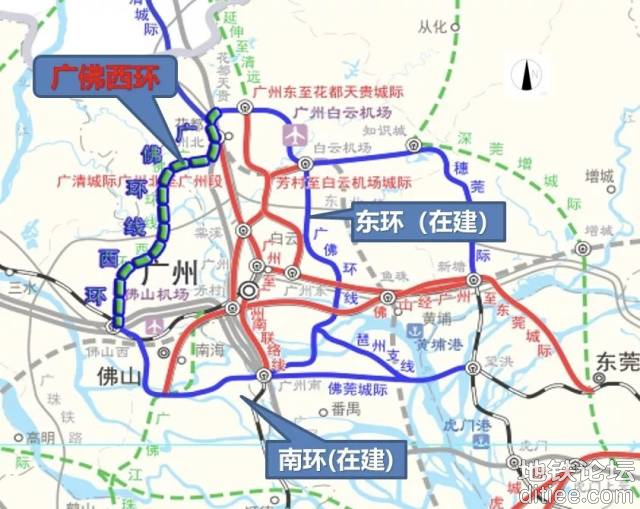 广州28号线（佛山、广州、东莞城际）确定走佛山新城