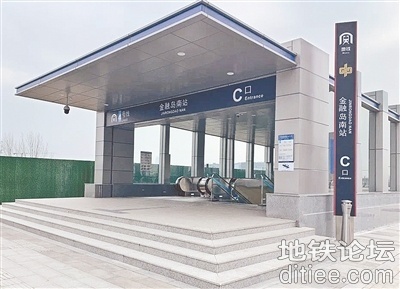 郑州地铁金融岛南站、金融岛北站3月1日起启用