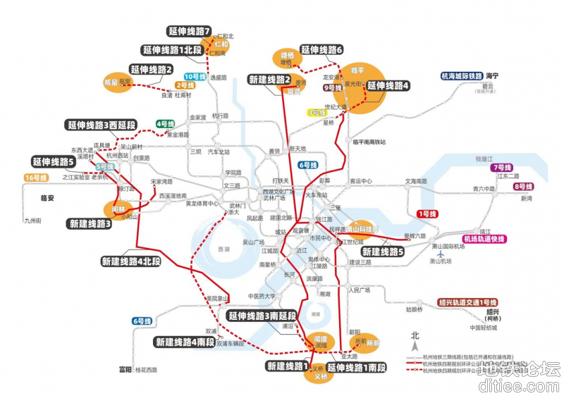 杭州地铁四期本月上报审批，最先勘测的线路或前往崇贤