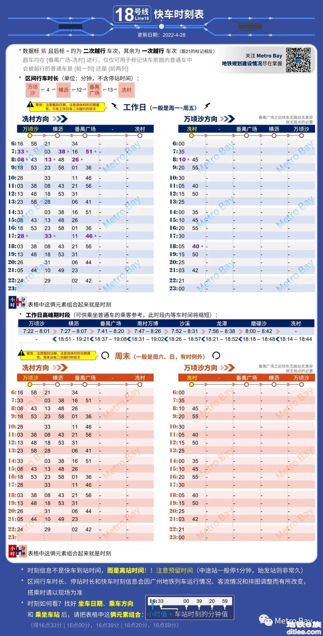 广州18号线快车新变化了解一下