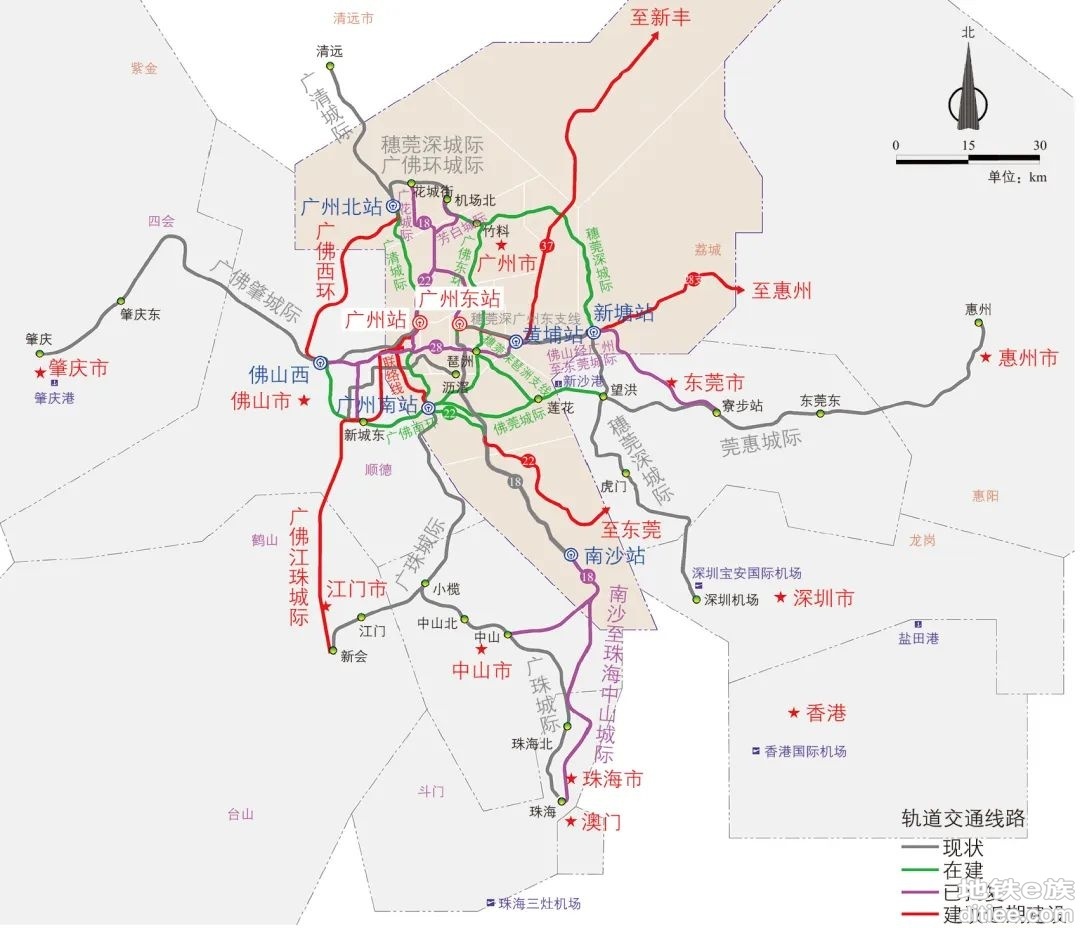 广州市新一轮城市轨道交通建设规划实施建议