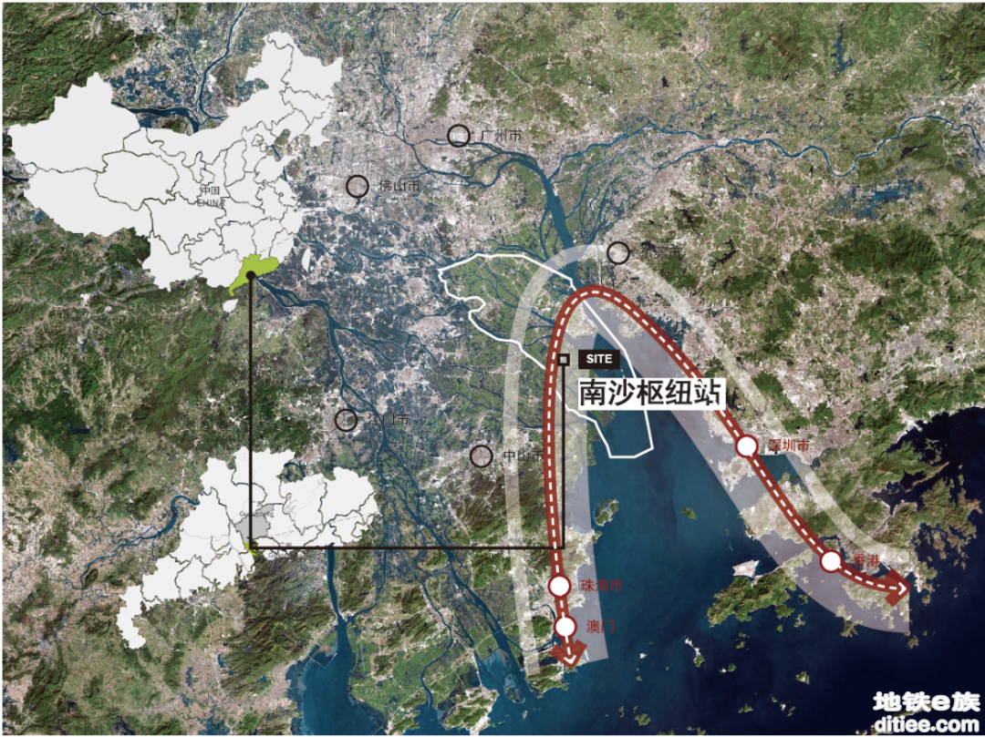 广州南沙枢纽站建筑概念方案设计曝光