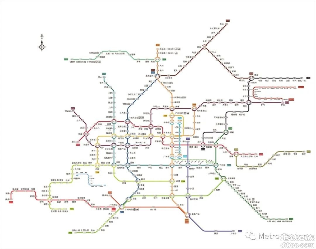 广州地铁丨从单一地铁线网到“一张票一串城”