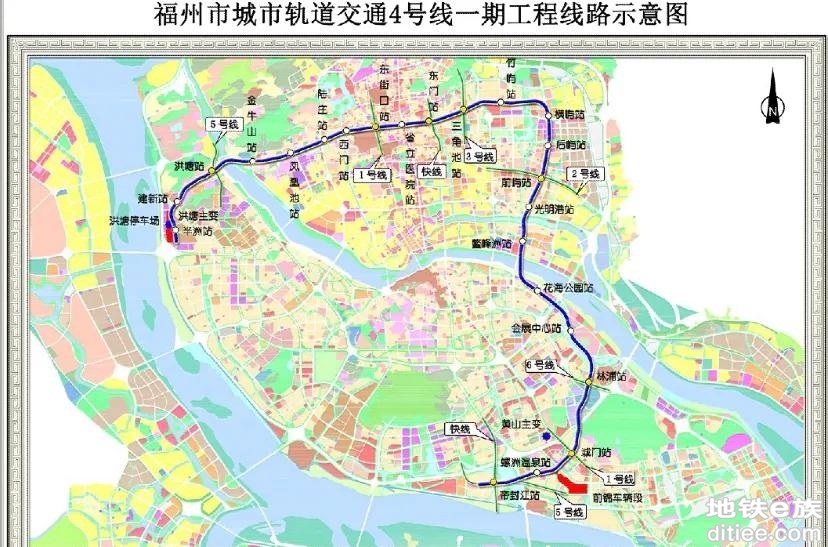 福州地铁4号线一期变电所首次送电成功