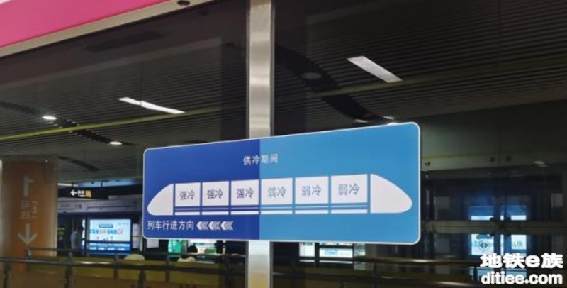 青岛地铁实施“差温供冷” 多个车站配备防暑清凉包