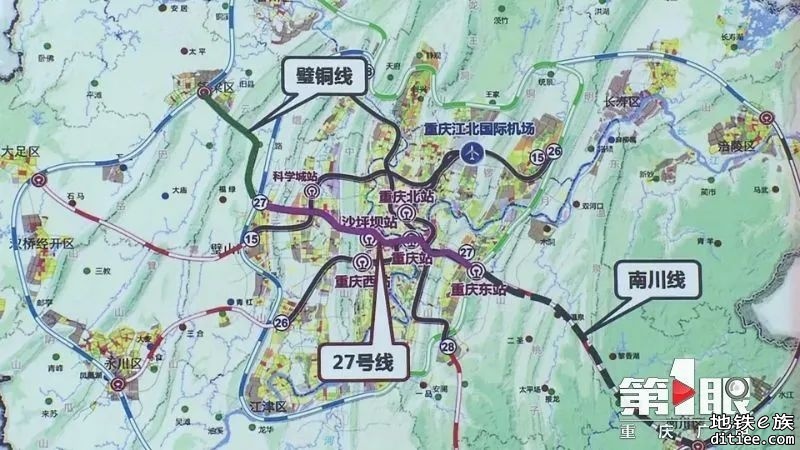 水下穿江！重庆轨道27号线如何穿江？