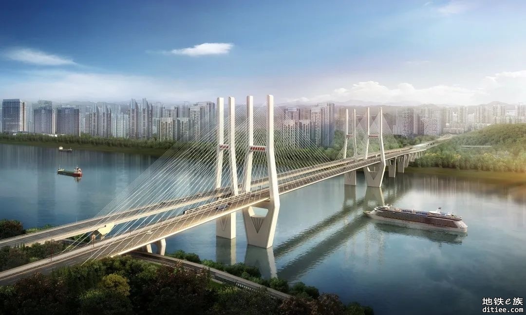 重庆轨道交通18号线长江二桥站主体结构封顶
