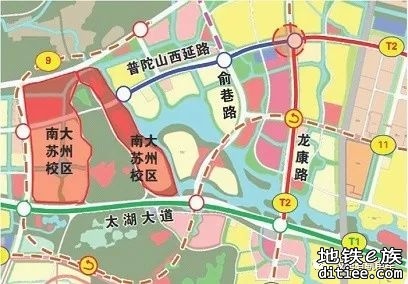 苏州高新有轨电车T5线一期工程建设规划公示