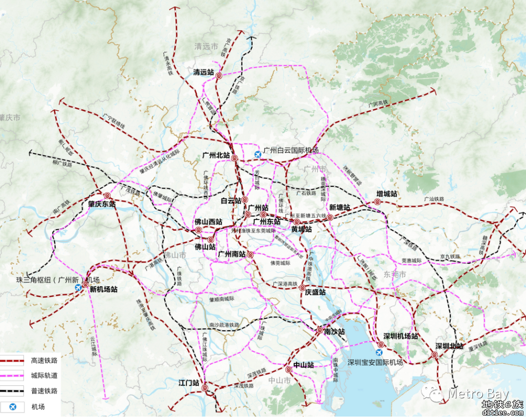 优先推进佛穗莞城际、佛山11号线！广州都市圈规划指引出炉