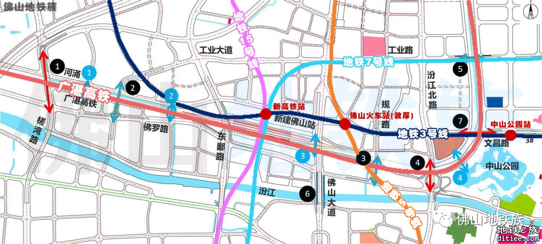 佛山3号线新增佛山高铁站初步设计获佛山市轨道交通局批复
