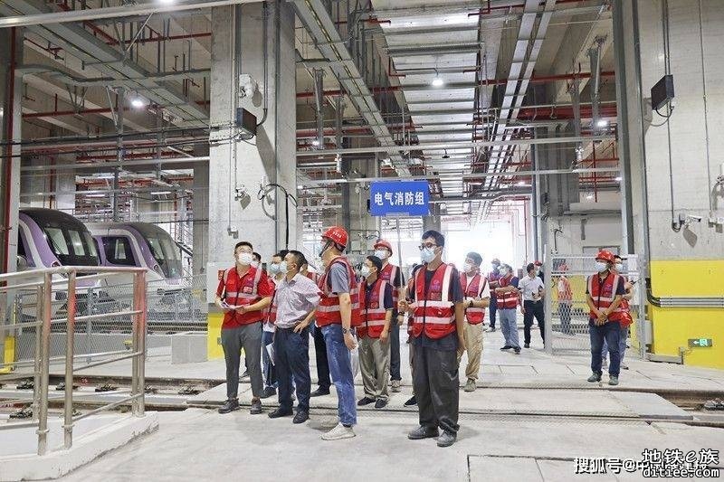 深圳12号线赤湾停车场和机场东车辆段顺利通过消防验收