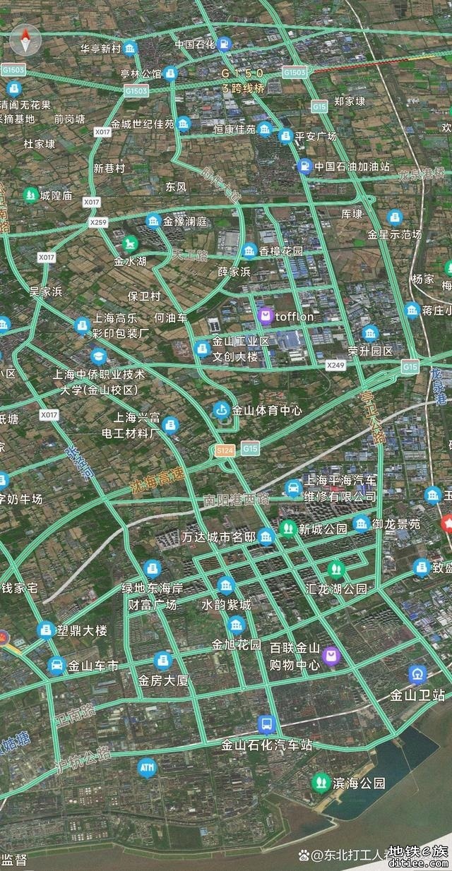崇明区地铁正在建设，上海金山区何时可以实现地铁梦呢？