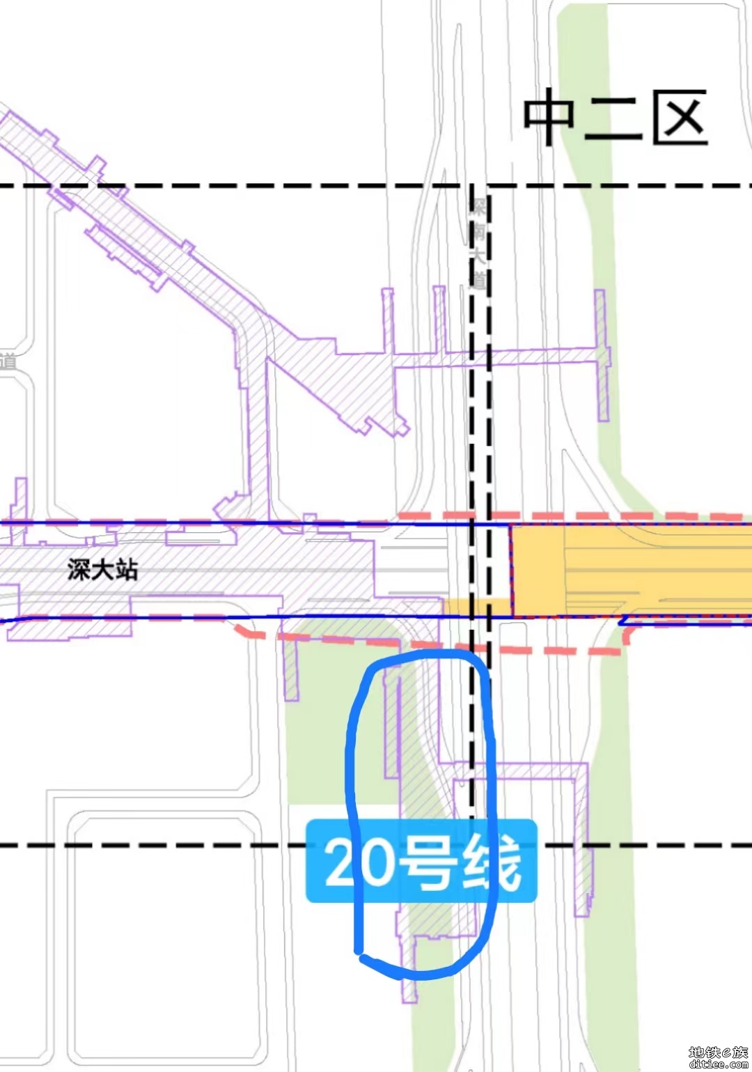 大家预测一下20号线深大站的站位在科苑路以东？还是以西？