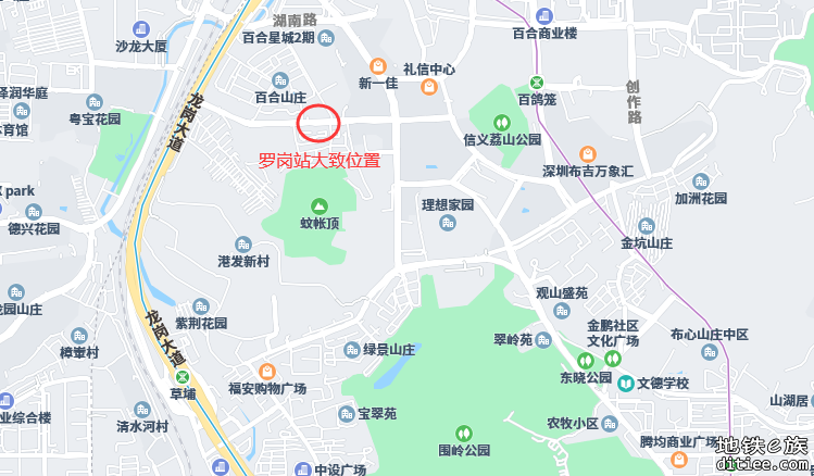 17号线罗岗站，距离百鸽笼0.4km，目测在这里？