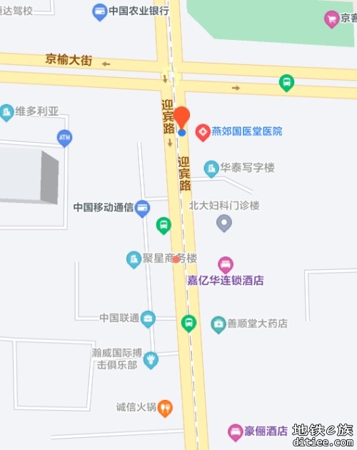 北京地铁22号线燕郊站位置出炉？