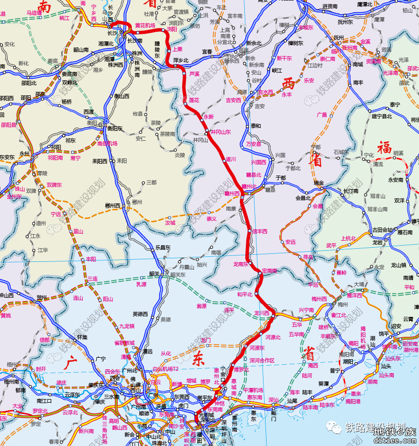 长赣高铁可研已上报国家发改委，正线将接入赣州西站
