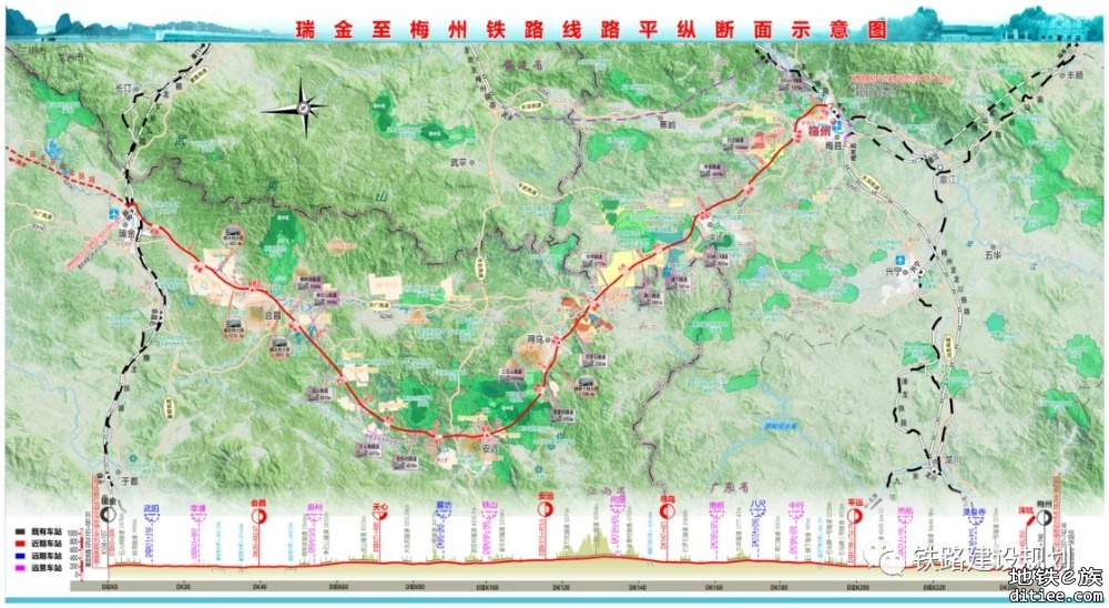 瑞金至梅州铁路初步设计获批复
