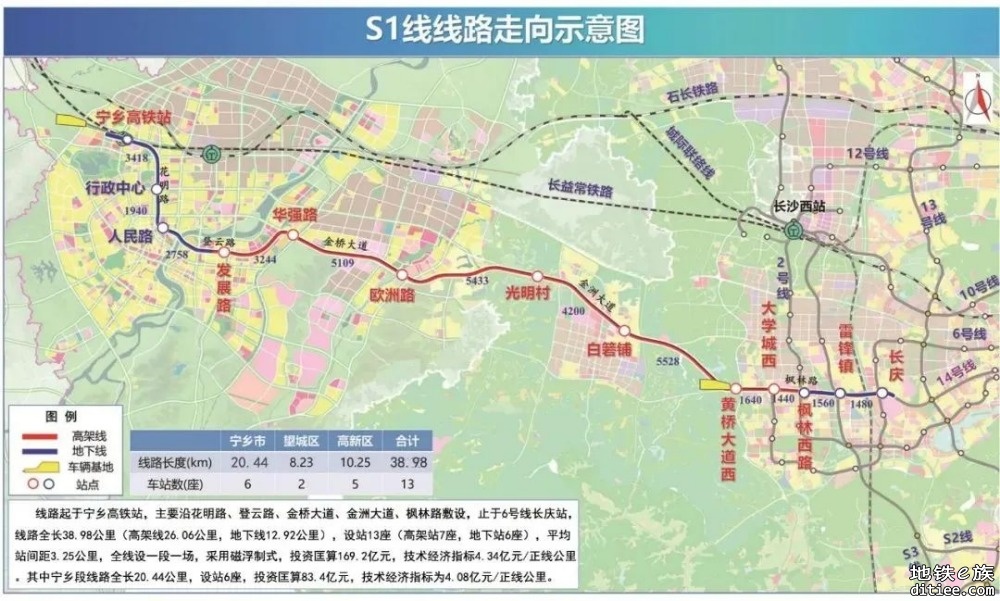 长株潭都市圈多层次轨道交通建设规划出炉