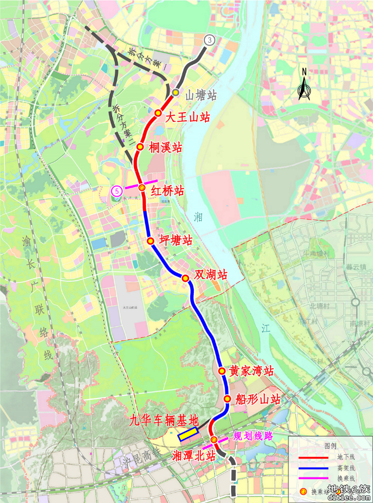 长株潭都市圈多层次轨道交通建设规划出炉