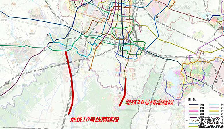 至视高:成都地铁16号南延线纳入重大建设项目