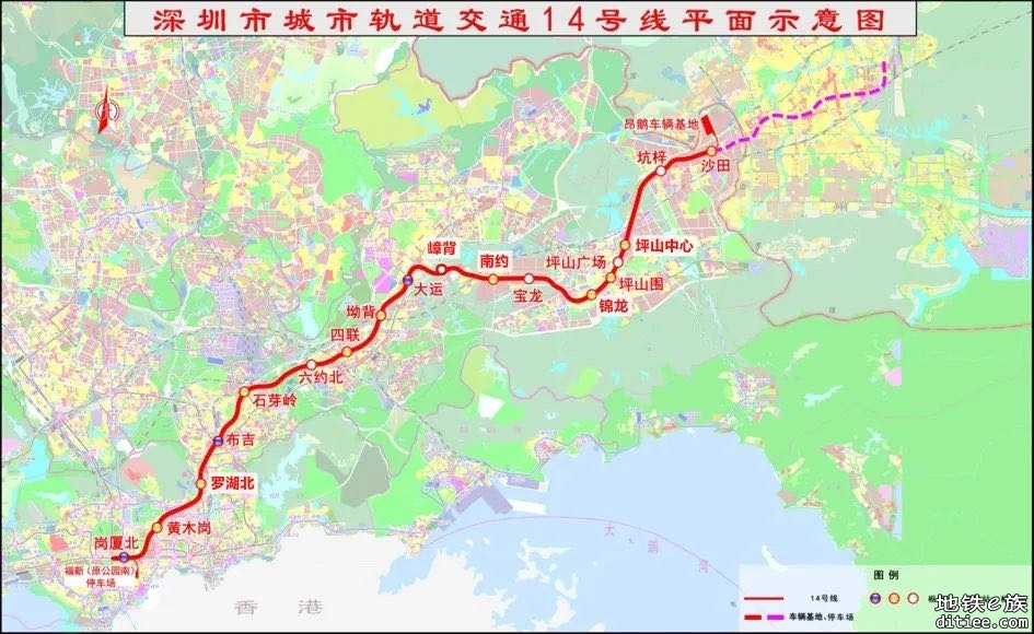 深圳地铁14号线南约站5个出入口实拍图！4个已经拆除围挡！周边各小区出入建议！