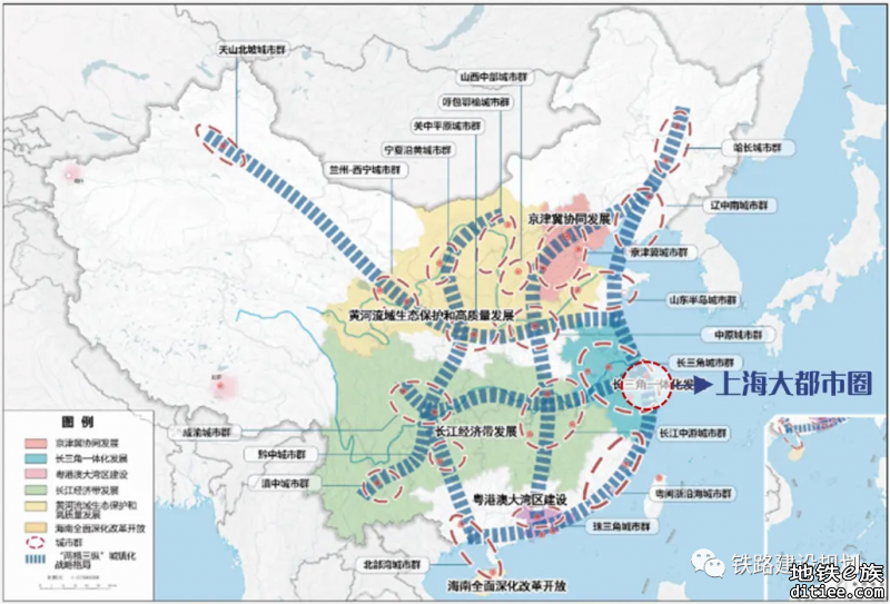 上海大都市圈空间协同规划发布：打造7500公里轨道网络，...