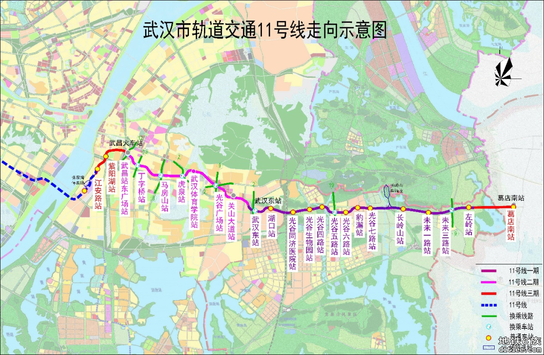 武汉地铁11号线东段二期两座车站顺利完成交通疏解